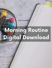 Load image into Gallery viewer, [FREE] The Ultimate Morning Routine Tracker (Digital Download)
